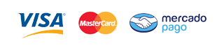 Tarjetas Visa, Mastercard, Mercado Pago